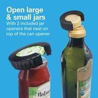 Hamilton Beach - OpenStation Can Opener with Tools - Black - Alternate Views