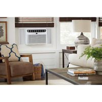 Frigidaire - 450 Sq. Ft. 10,000 BTU Smart Window Air Conditioner - White - Alternate Views