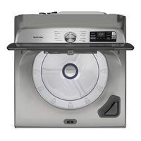 Maytag - 5.2 Cu. Ft. Smart Top Load Washer with Pet Pro - Classic SIlver - Alternate Views