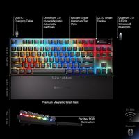 SteelSeries - Apex Pro TKL Gen 3 Wireless Mechanical OmniPoint Adjustable HyperMagnetic Gaming Ke... - Alternate Views
