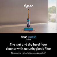 Dyson - Clean+Wash Hygiene Wet and Dry Hard Floor Cleaner - Prussian Blue/Copper - Alternate Views