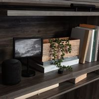 Sauder - Aspen Post Large Hutch - Pebble Pine - Alternate Views