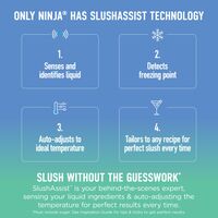 Ninja - SLUSHi® XL Smart Frozen Drink Maker, 128 oz - Crema - Alternate Views
