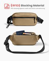 tomtoc - Aviator-T33 2.5L Sling Bag with RFID Blocking, Minimalist Crossbody Bag Chest Bag Should... - Alternate Views