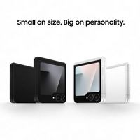 Samsung - Galaxy Z Flip7 FE 128GB (Unlocked) - White - Alternate Views