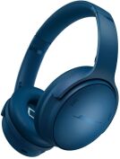 Bose - QuietComfort Wireless Noise Cancelling Over-the-Ear Bluetooth Headphones - Twilight Blue - Alternate Views