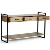 Simpli Home - Riverside Console Sofa Table - Natural - Alternate Views