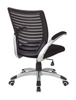 OSP Home Furnishings - Mesh Seat and Screen Back Managers Chair - Black - Alternate Views