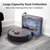bObsweep - Dustin Self-Empty Robot Vacuum & Mop, with 100-Day Dock, SLAM Navigation, & Activated ... - Alternate Views