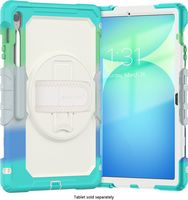 SaharaCase - Raider Series Heavy Duty Case with Hand Strap for Samsung Galaxy Tab S10 FE+ - Iride... - Alternate Views