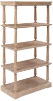 Finch - Maxwell 4-Tier Bookshelf - Natural - Alternate Views