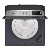 Maytag - 5.2 Cu. Ft. Smart Top Load Washer with Extra Power - Midnight Steel - Alternate Views