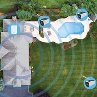 Swann - MaxRanger Version 2 4K Solar Wireless Security System W/ Base Station & 2 Forever Charged... - Alternate Views