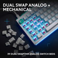 Logitech - G512 X 75 Tenkeyless DUAL SWAP Hot-Swappable TMR Analog / Mechanical Gaming Keyboard f... - Alternate Views