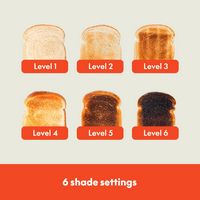 Bella - 4-Slice Toaster - Surf - Alternate Views
