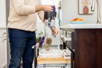 BISSELL - CleanView Compact Turbo Upright Vacuum - Black / Grapevine Purple - Alternate Views