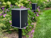 Lodge - Solar Powered, Premium Sound, Outdoor, Landscape, Weatherproof Bluetooth Speaker (Each) -... - Alternate Views