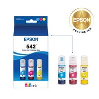 Epson - 542 Multipack XL High-Yield Ink Cartridges - Cyan/Magenta/Yellow - Alternate Views