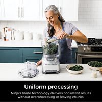 Ninja - Professional 12-Cup XL Food Processor - Platinum Silver - Alternate Views