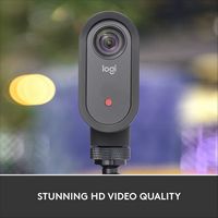 Logitech - Mevo Start Live Streaming HD Action Camera - Black - Alternate Views