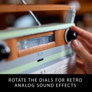 LEGO - Icons Retro Radio Building Set for Adults, Easter Basket Gifts for Kids, 10334 - Alternate Views