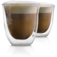 De'Longhi - 6 Piece Glass Set - 2 Cappuccino (9.1 fl. oz.), 2 Cold Brew (10.1 fl. oz.), and 2 The... - Alternate Views