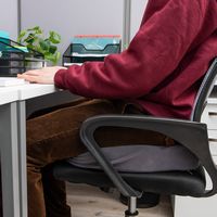 Mind Reader - Office Chair Cushion, Ergonomic, Orthopedic, Portable, Car Seat, Memory Foam, 18.25... - Alternate Views