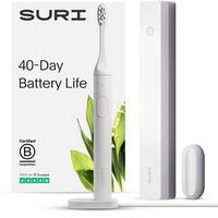 SURI - S1 Electric Toothbrush Sea Mist Brush with UV Light Cleaning and Charging Case and Mirror ... - Alternate Views