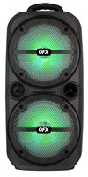 QFX - Bluetooth Rechargeable Speaker with LED Party Lights - Black - Alternate Views