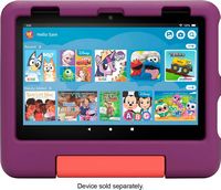 Amazon Kid-Proof Case for Fire HD 8 tablet (Only compatible with 12th generation tablet) - Grape - Alternate Views