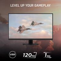 ViewSonic - VX2716A 27'' IPS LCD FHD 120HZ Gaming Monitor (USB-C, HDMI1.4, DP) - Black - Alternate Views