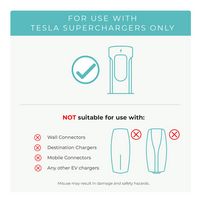 Lectron - Vortex Plug Tesla Supercharger to CCS Electric Vehicle (EV) Adapter - up to 1000V - Black - Alternate Views