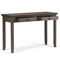 Simpli Home - Artisan Console Sofa Table - Farmhouse Grey - Alternate Views