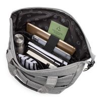 Bugatti - Reborn Collection - 3 in 1 Tote - RPET Polyester - Gray - Alternate Views