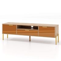 Costway Mirrored TV Stand for TV up to 65