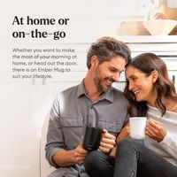 Ember - Travel Mug 2+, 12 oz, Temperature Control Smart Travel Mug - Black - Alternate Views
