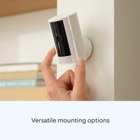 Ring - Indoor Plug-In 1080p Security Camera (2nd - Generation) with Privacy cover - Starlight - Alternate Views