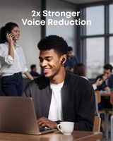 Soundcore - by Anker Liberty 5 Advanced In Ear Noise Cancelling Bluetooth Wireless Earbuds - Black - Alternate Views