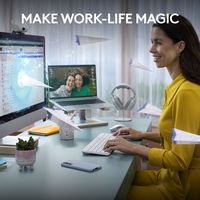 Logitech - MK955 Signature Slim Full-size Wireless Keyboard and Mouse Combo for Windows and Mac w... - Alternate Views