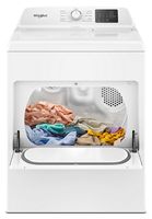 Whirlpool - 7.0 Cu. Ft. Electric Dryer with Adaptive Dry and Wrinkle Shield option and Top Ventin... - Alternate Views