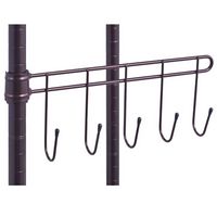 TRINITY - 41x14x76| Rolling Closet Organizer | - Dark Bronze - Alternate Views