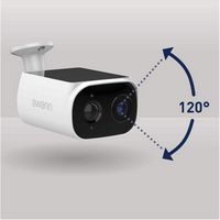 Swann - EVO Solar 2K Outdoor Wi-Fi Security Camera, Motion Detect, Night Vision, 2-Way Talk, Loca... - Alternate Views