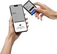 Ledger - Flex Crypto Hardware Wallet with Recovery Key - Neptune Blue - Alternate Views