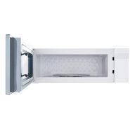 GE Profile - 1.2 Cu. Ft. Over-The-Range Microwave with Sensor Cooking and Low Profile Design - White - Alternate Views