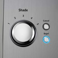 KitchenAid - 4-Slice Toaster with Illuminated Buttons - Contour Silver - Alternate Views