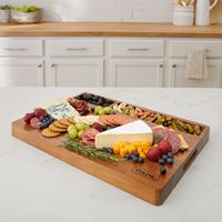 Viking - Acacia 20-inch Reversible Butcher Block Prep/Carving Board - Wood - Alternate Views