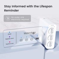 Waterdrop - Ultra Filtration Under Sink Water Filter System - White - Alternate Views
