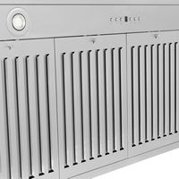ZLINE DuraSnow - 47 inches - Convertible & Convertible - Wall Range Hood - Stainless Steel - Alternate Views