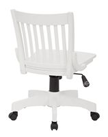 OSP Home Furnishings - Wood Bankers Home Office Wood Chair - White - Alternate Views