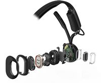 Shokz OpenMeet, Wireless Bone Conduction Headset - Black - Alternate Views